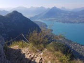 Sentier autour du lac d'Annecy