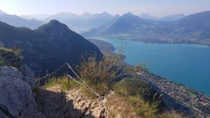 Sentier autour du lac d'Annecy