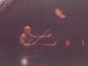 Stéphane Grappelli et Lise Ferry