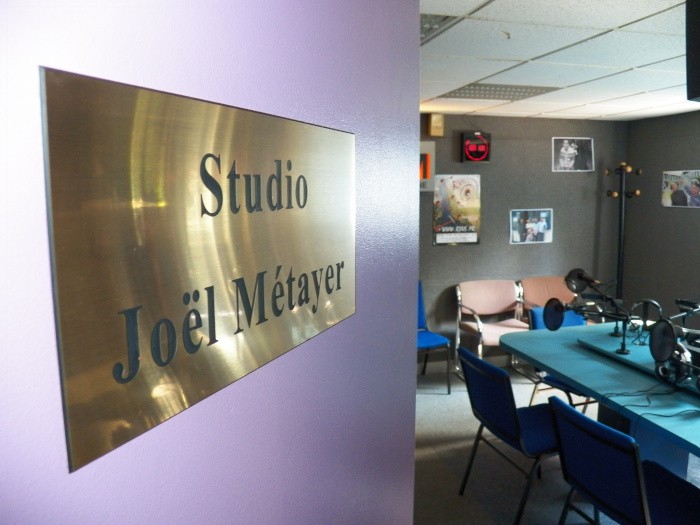 2013 - inauguration du studio Joël Métayer