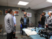 Enregistrement du reportage de Télématin