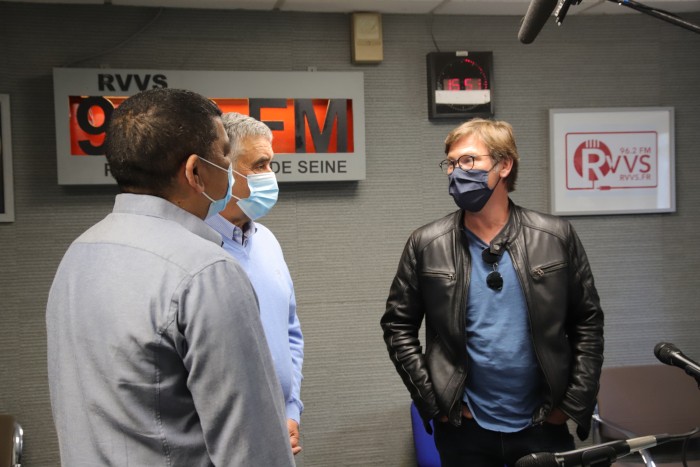 Enregistrement du reportage de Télématin