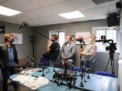 Enregistrement du reportage de Télématin