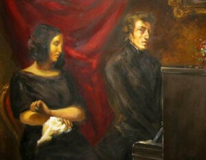 George Sand et Frédéric Chopin