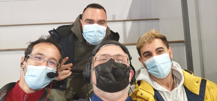 Téléthon 2021, Florent, Jimmy, Richard et Mehdi