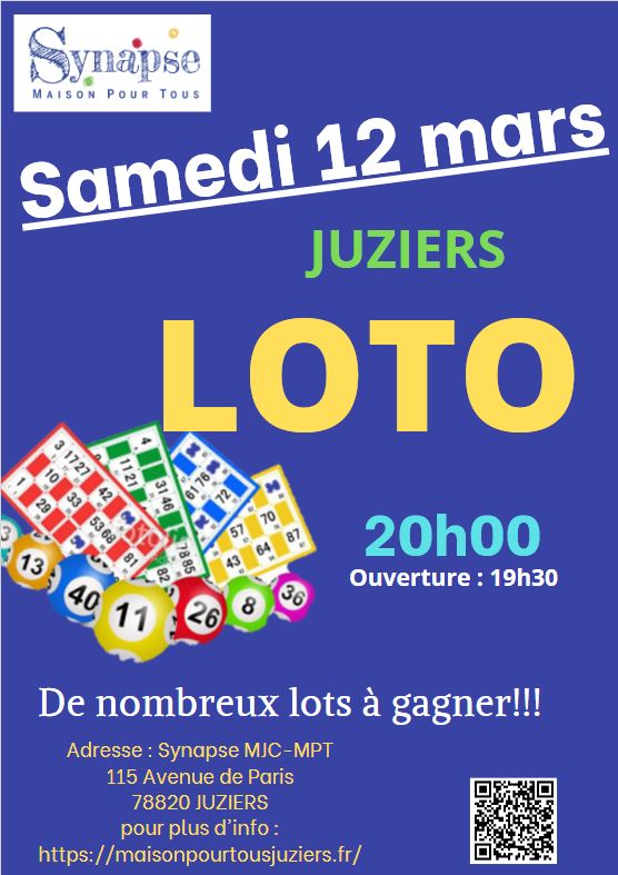 Loto à Juziers le 12/03/2022