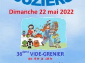 Vide grenier à Juziers le 22/05/2022