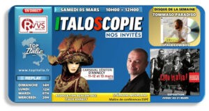 Italoscopie, programme du 05/03/2022