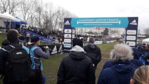 Arrivée du championnat de France de cross-country 2022 - photo JL Benoit