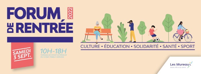 Forum de rentrée aux Mureaux le 03/09/2022