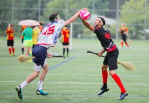 Découvrez le Muggle Quidditch dans Route des hommes du 15/10/2022