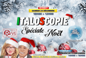 Italoscopie fête Noël le 24/12/2022