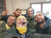Téléthon RVVS - Equipe du samedi : Medhi, Sébastien, Philippe, Richard et Jimmy