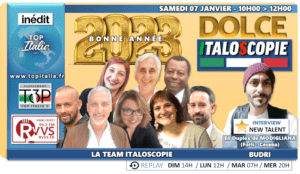 Programme d'Italoscopie du 07/01/2023