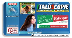 Italoscopie en direct dela quinzaine italienne de Verneuil-sur-Seine le 21/01/2023