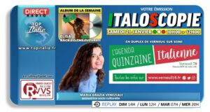 Italoscopie en direct dela quinzaine italienne de Verneuil-sur-Seine le 21/01/2023