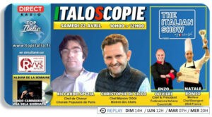 Italoscopie, programme du 22/04/2023