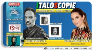 Italoscopie, programme du 03/06/2023