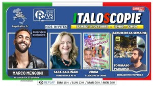 Italoscopie, programme du 14/10/2023