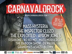 Carnavolorock les 20 et 21 octobre à St-Brieuc dans Republik rock du 19/10/2023