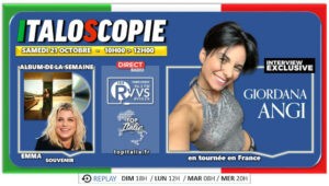 Italoscopie, programme du 21/10/2023