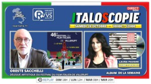 Italoscopie, programme du 28/10/2023