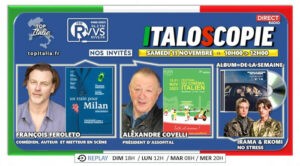 Italoscopie, programme du 11/11/2023