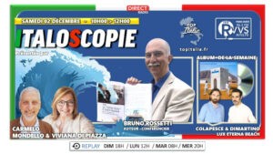 Italoscopie, programme du 02/12/2023