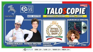 Italoscopie, programme du 13/01/2024