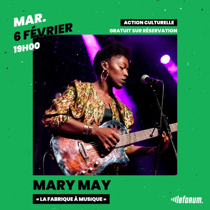 Mary May en concert au Forum le 06/02/2024