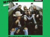 Buckcherry + Fastest land animal + Charcoal en concert au Forum le 10/02/2024