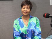 Rosy, animatrice de l'émission Destination soleil