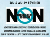 "Non au harcèlement scolaire", exposition à Magnanville du 6 au 29 février 2024