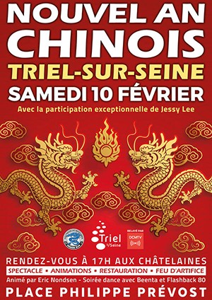 Nouvel an chinois à Triel-sur-Seine le 10/02/2024