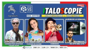 Italoscopie, programme du 24/02/2024