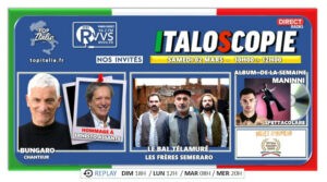 Italoscopie, programme du 02/03/2024