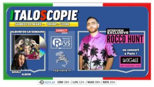 Italoscopie, programme du 09/03/2024