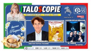 Italoscopie, programme du 30/03/2024