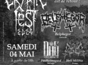 RVVS partenaire du Cryptic Fest à La Clef le 04/05/2024