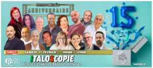 Italoscopie, programme du 01/02/2025