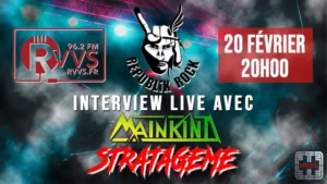 Stratagème, Mainkind, Melissmell et Agorya en interview dans Republik rock du 20/02/2025