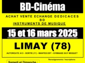 Foire disques, BD, cinéma à Limay les 15 et 16 mars 2025