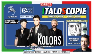 Italoscopie, programme du 15/06/2025