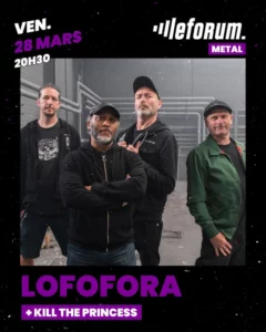 Place à gagner pour le concert de Lofofora au Forum (95) dans Republik rock du 22/03/2025