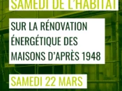 Samedi de l'habitat à Carrières-sous-Poissy(78) le 22/03/2025