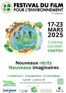Festival du film pour l'environnement à Chatou (78) du 17 au 23 mars