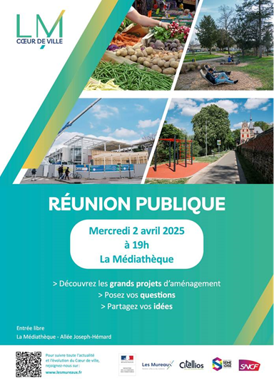 Réunion publique aux Mureaux (78) le 02/04/2025