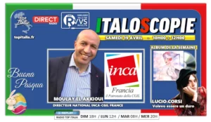 Italoscopie, programme du 19/04/2025