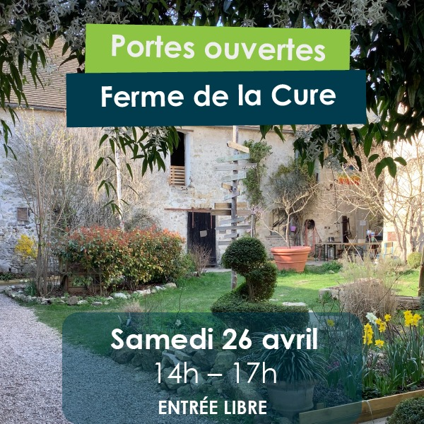 Portes-ouvertes à la Ferme de la cure à Sailly (78) le 26/04/2025