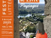 "Le château se livre", festival de littérature à La-Roche-Guyon (95) les 5 et 6 juillet